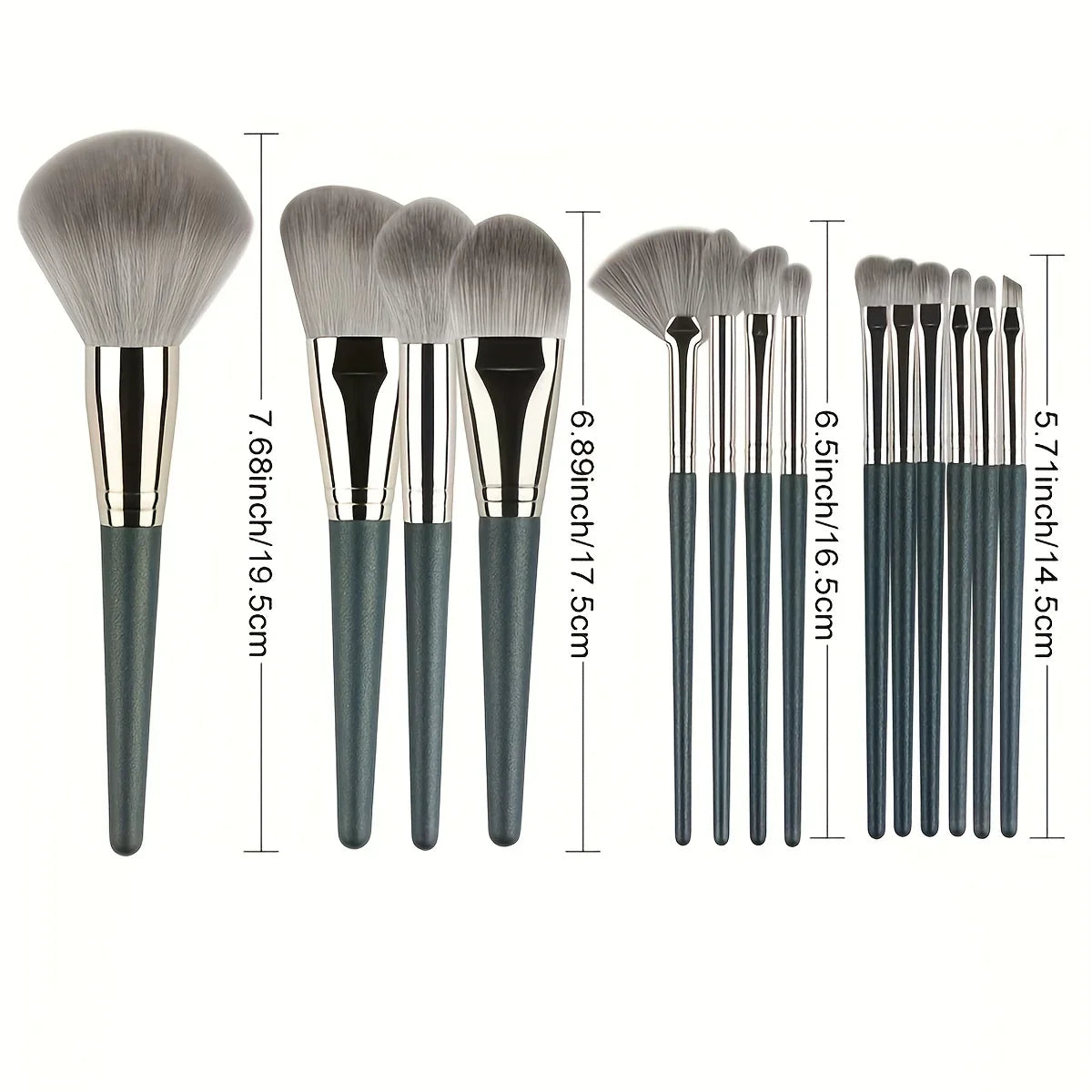 14 Piece Makeup Brush Set Soft Fluffy Eyeshadow Brush Concealer Brush