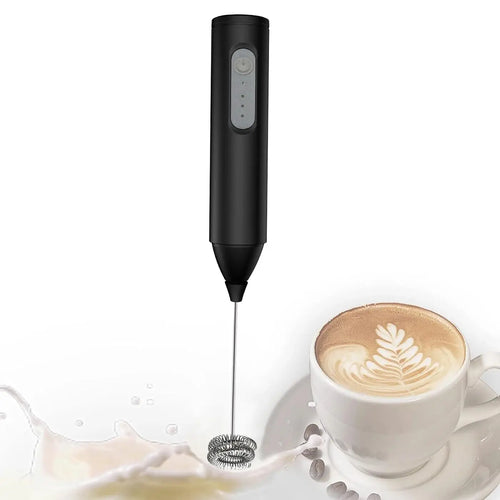 USB electric milk frother, handheld milk coffee machine, 3-speed