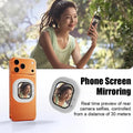 Portable Vlogging Mirror Phone Clip Adjustable Rear Lens Selfie