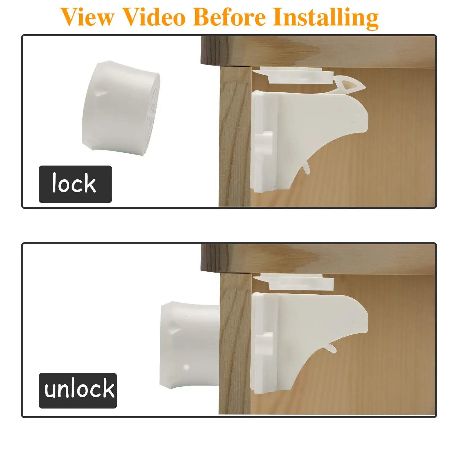 Magnetic Child Safety Lock Limiter Child Protection Baby Safety Lock