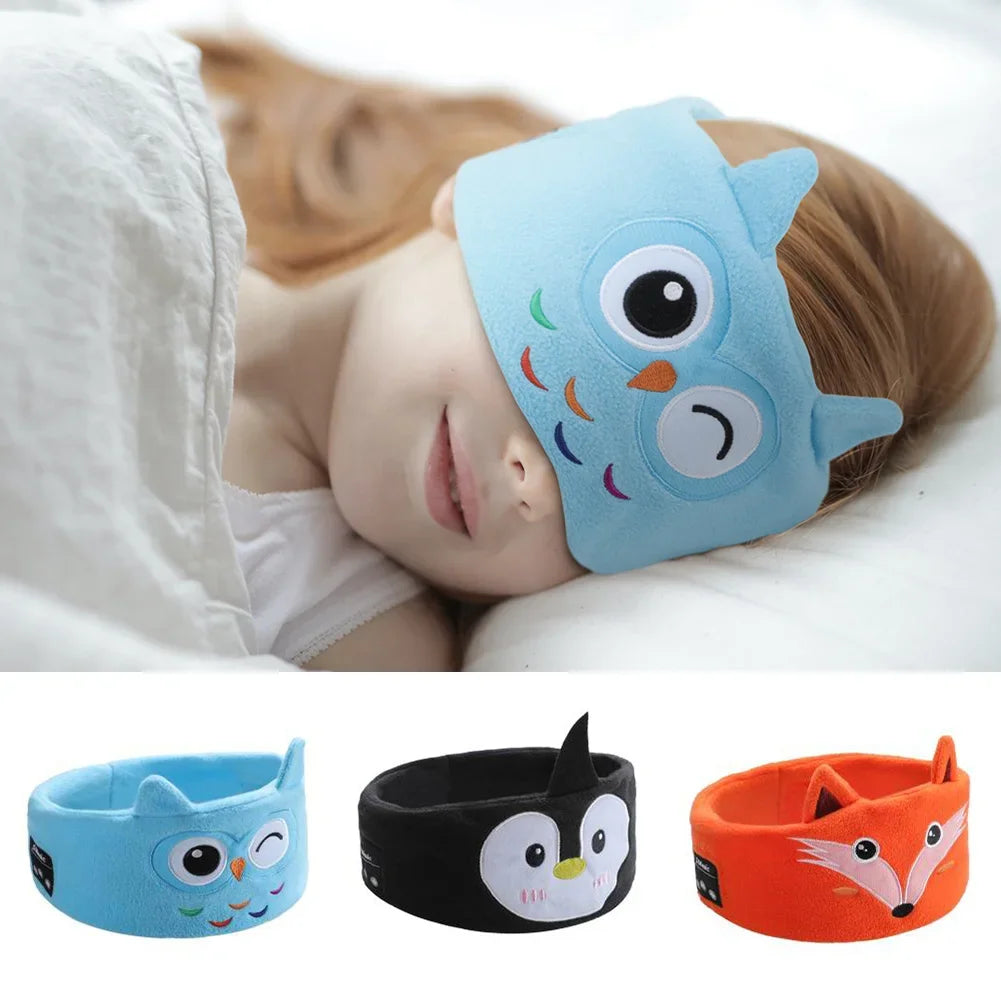 Bluetooth Headphone Kid Sleep Mask Bluetooth 5.0 Stereo Music Player