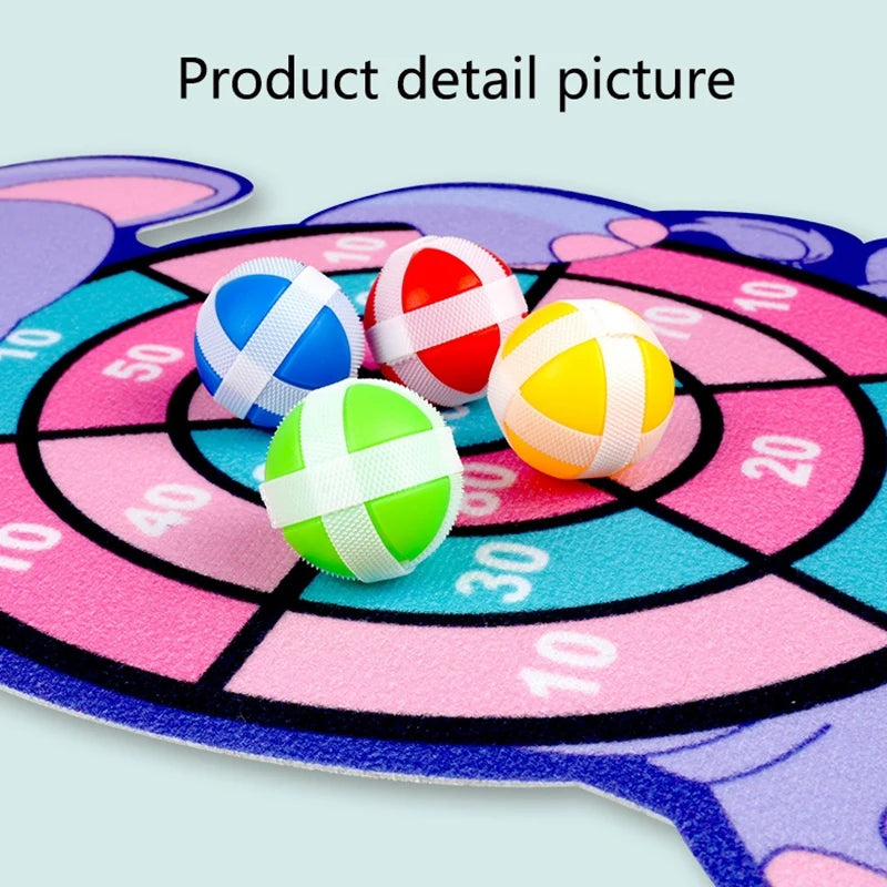 Educational Games Dart Board Baby Toy Stickey Ball Dart Indoor Sports