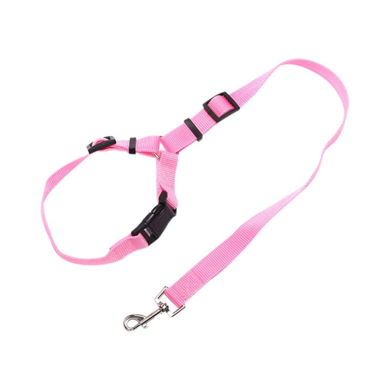 Pet Car Seat Belt Dog Seat Belt Dog Leash Traction Belts Cushioning Elastic Safety Rope Outdoor Traction Rope Dog Products